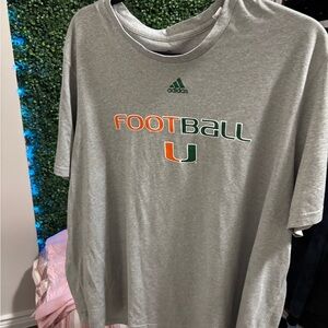 Adidas Creator UM Football Tee in Gray 🏈